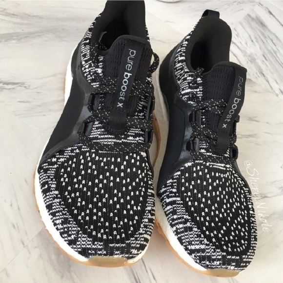 adidas Shoes - 🚨Final!🖤 Adidas B&W Pureboost X All Terrain🏃‍♀️